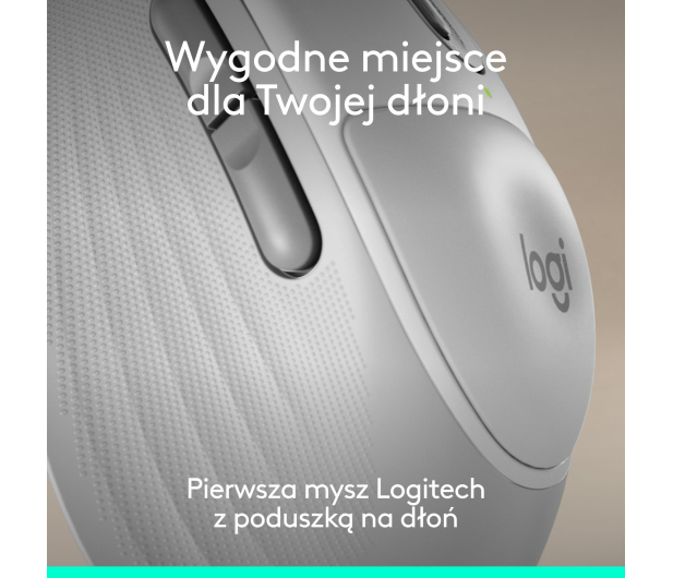 Logitech Signature Comfort Plus MK880 biały - 1533425 - zdjęcie 5